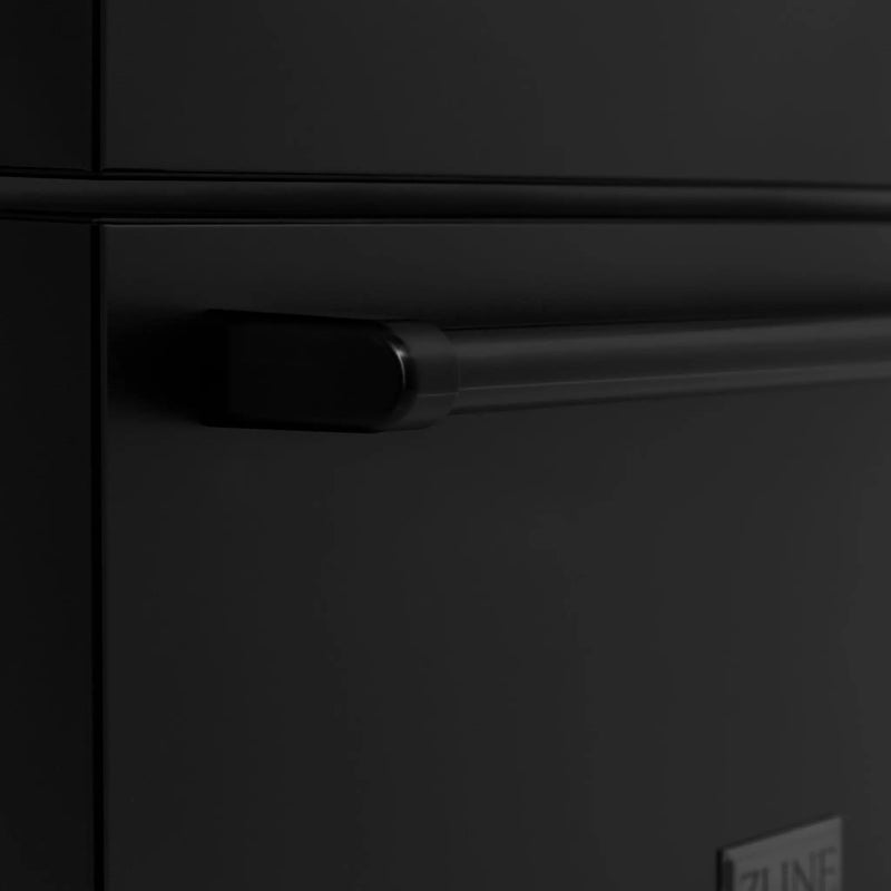 ZLINE 36" French Door Refrigerator,Ice Maker,Black Stainless,RFM-36-BS by Farmhouse Kitchen and Bath