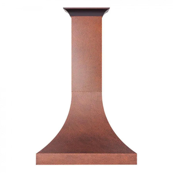 ZLINE 36" Hand-Hammered Copper Finish Wall Range Hood, 8632H-36, photo 2 of 12