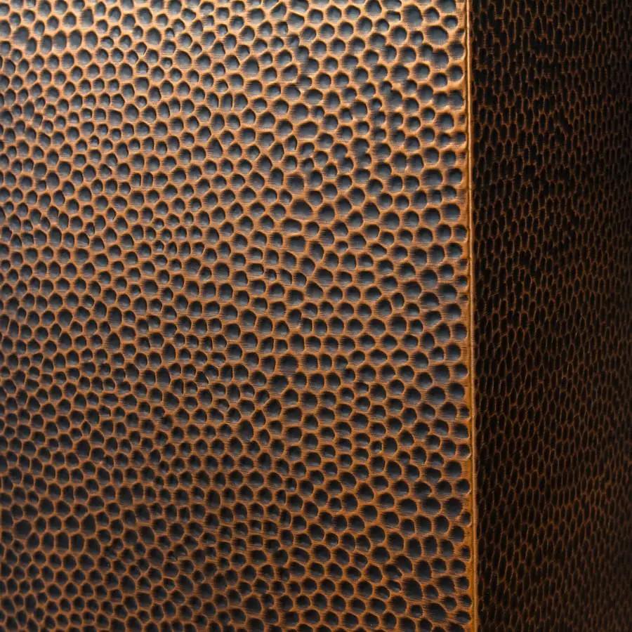 ZLINE 36" Hand-Hammered Copper Finish Wall Range Hood, 8KBH-36 by Farmhouse Kitchen and Bath