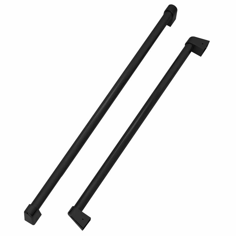 ZLINE 36 In. Autograph Edition Matte Black Handle Set for Built in Refrigerators (3 Handles) (RBIVHZ-MB-36) by Farmhouse Kitchen and Bath