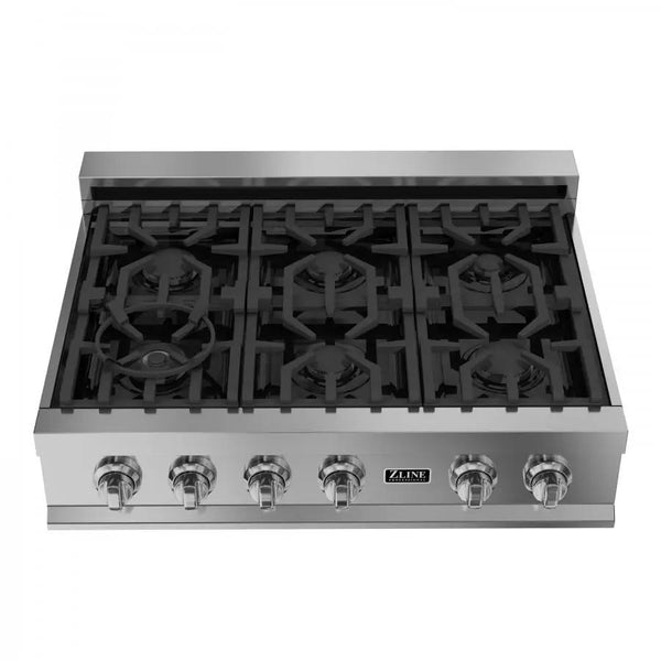 ZLINE 36 inch Rangetop with 6 Gas Burners, RT36, photo 2 of 5