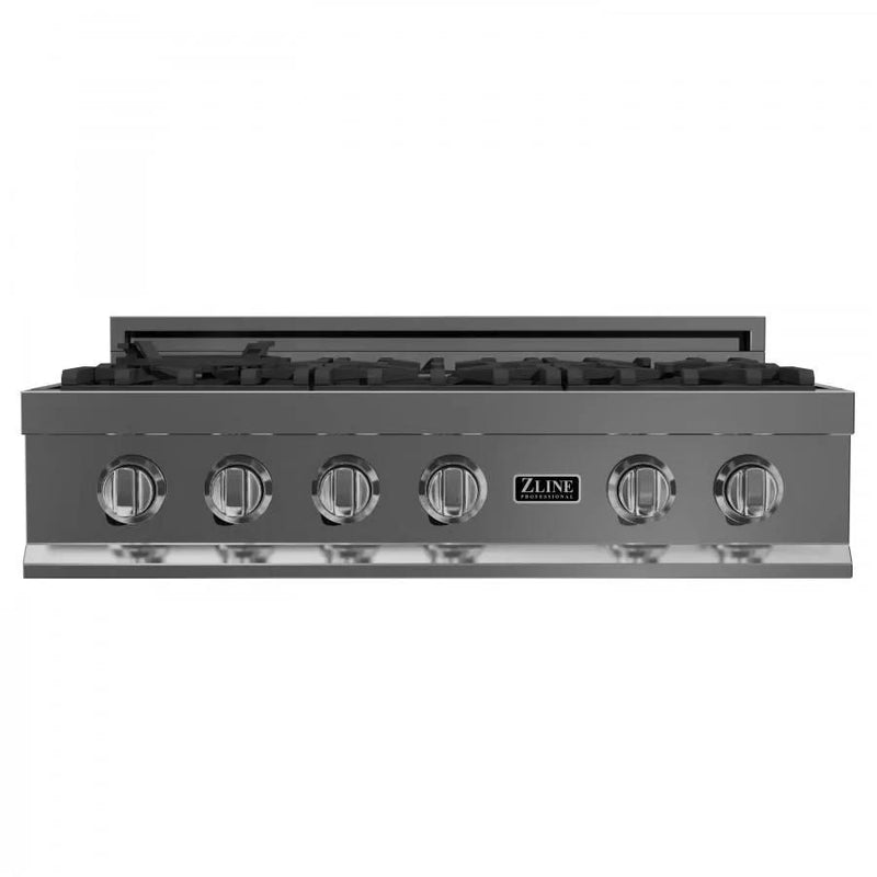 ZLINE 36 inch Rangetop with 6 Gas Burners, RT36 by Farmhouse Kitchen and Bath