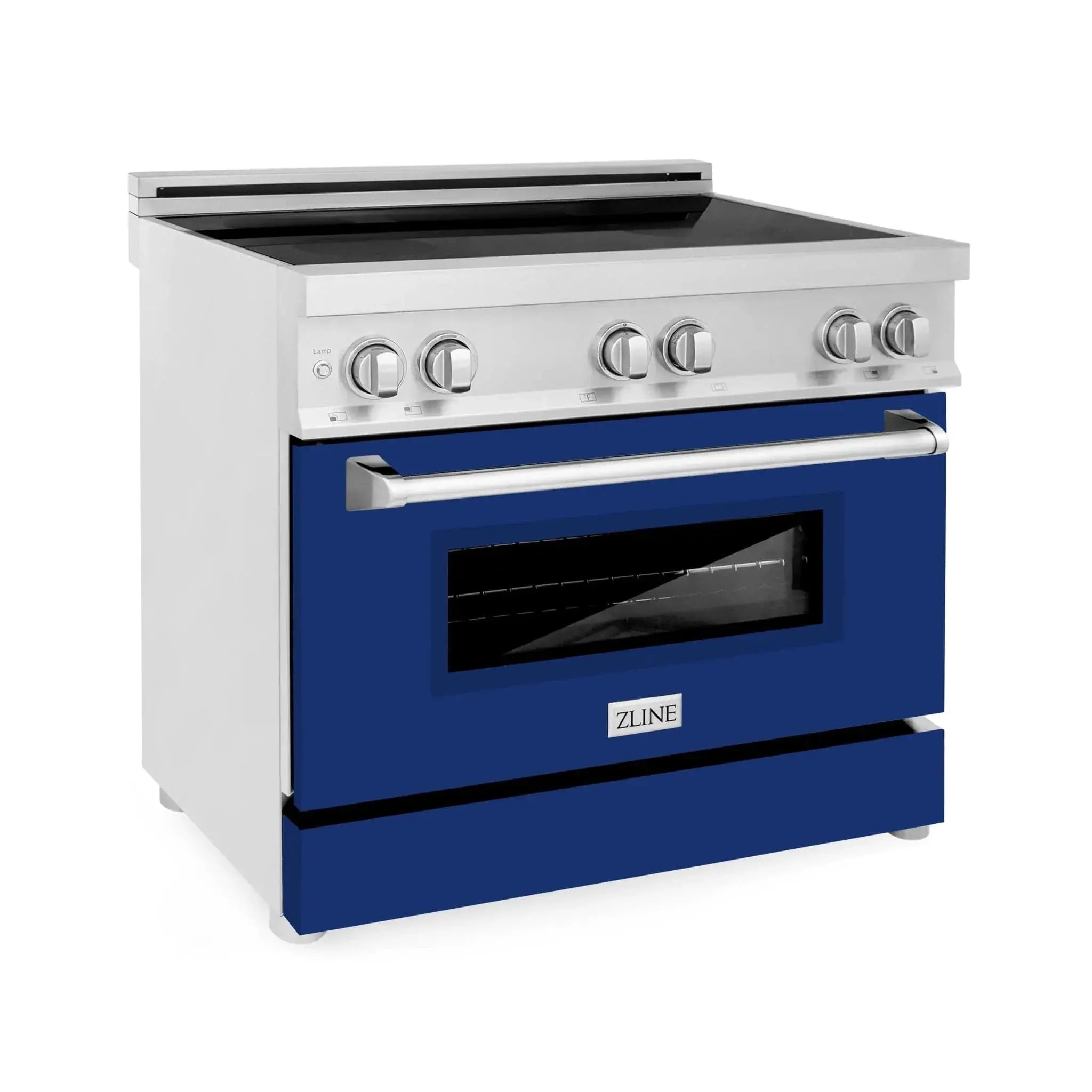 ZLINE 36" Induction Range in DuraSnow Stainless Steel RAIND-BG-36 by Farmhouse Kitchen and Bath