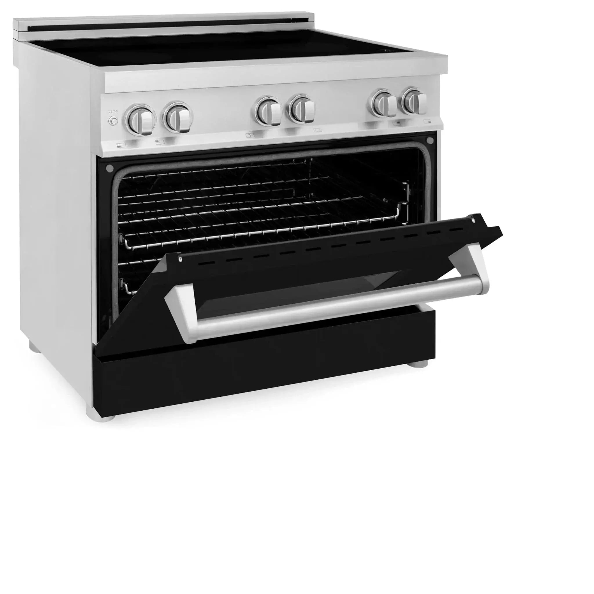 ZLINE 36" Induction Range in DuraSnow Stainless Steel RAIND-BLM-36 by Farmhouse Kitchen and Bath