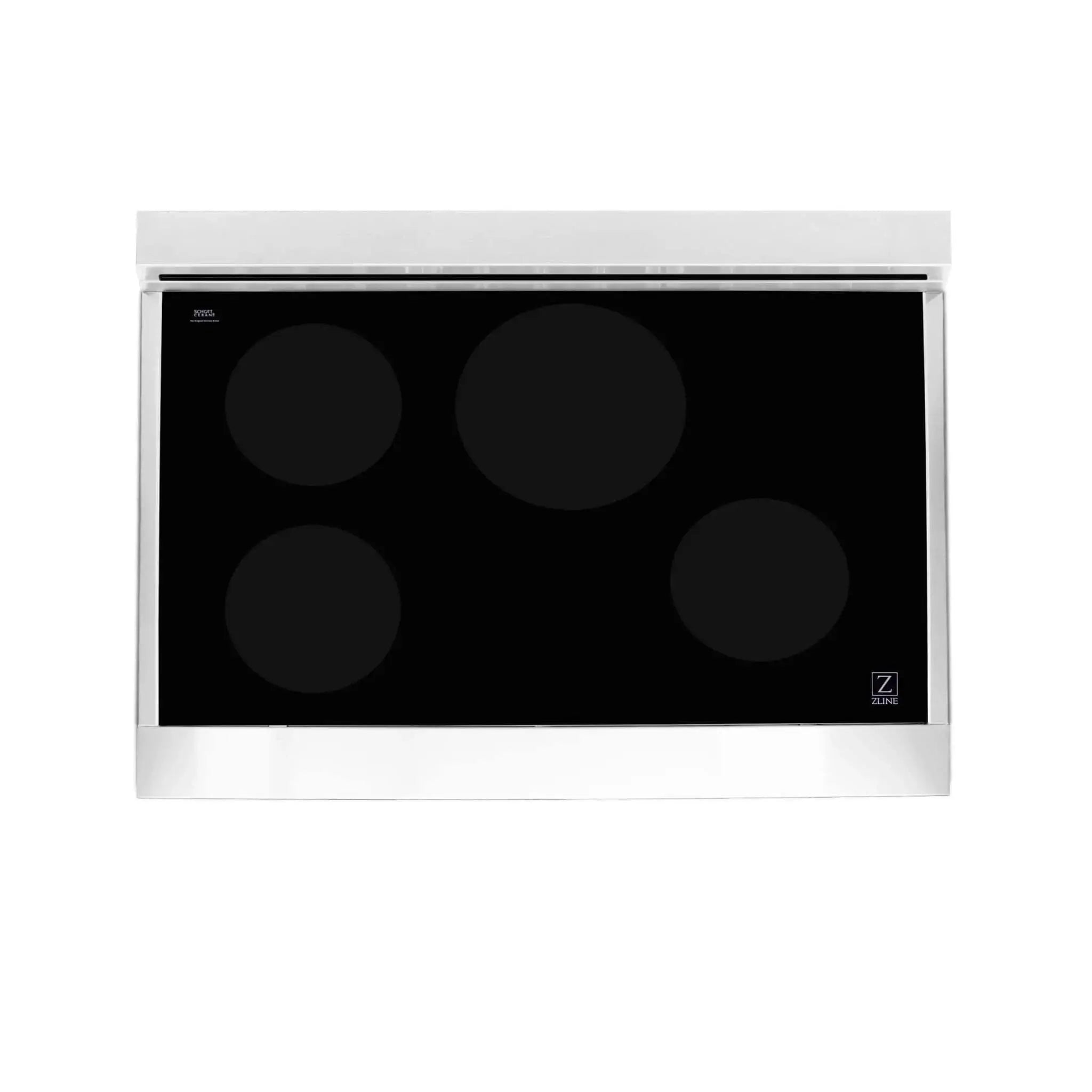 ZLINE 36" Induction Range in DuraSnow Stainless Steel RAIND-RM-36 by Farmhouse Kitchen and Bath