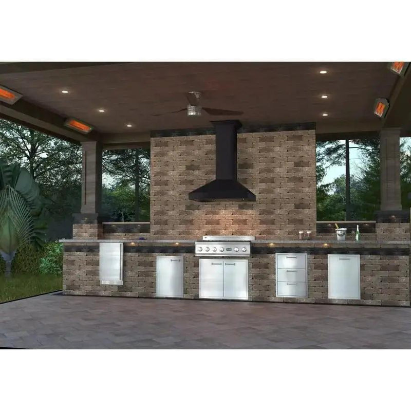 ZLINE 36" Oil-Rubbed Bronze Wall Range Hood, 8667B-36 by Farmhouse Kitchen and Bath