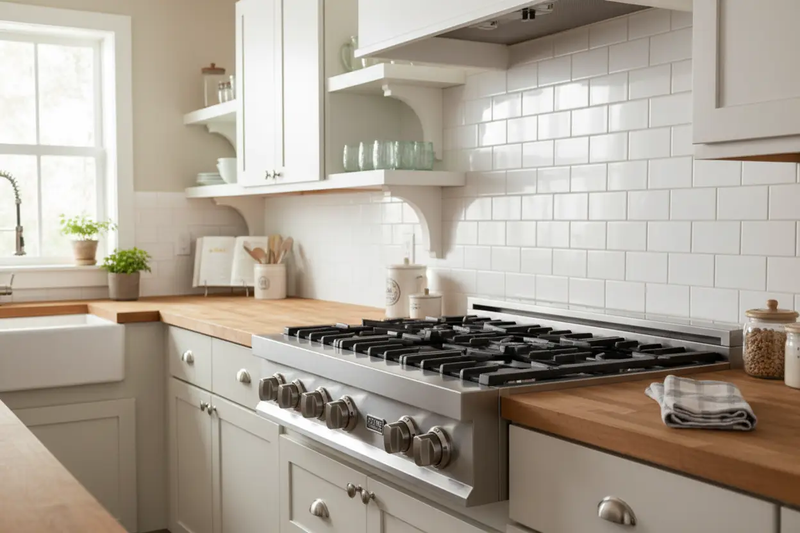 ZLINE 36" Porcelain Rangetop in Snow Stainless, RTS-36 by Farmhouse Kitchen and Bath
