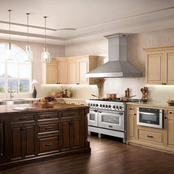 ZLINE 36" Professional Wall Range Hood, Built-in CrownSound® Bluetooth Speakers, 697CRN-BT-36, photo 2 of 12
