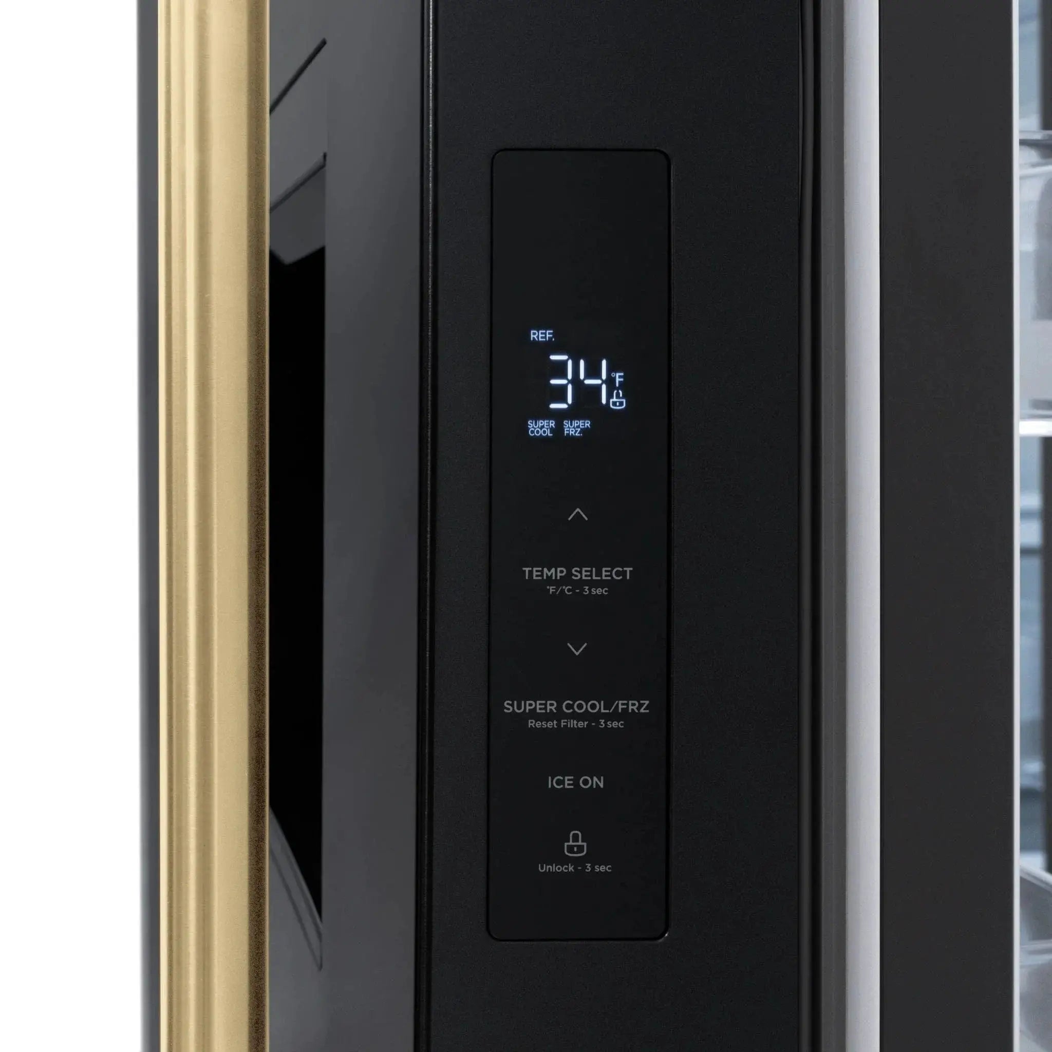 ZLINE 36" Refrigerator, Water, Ice Dispenser, Fingerprint Resistant, RSMZ-W-36-BS-CB by Farmhouse Kitchen and Bath