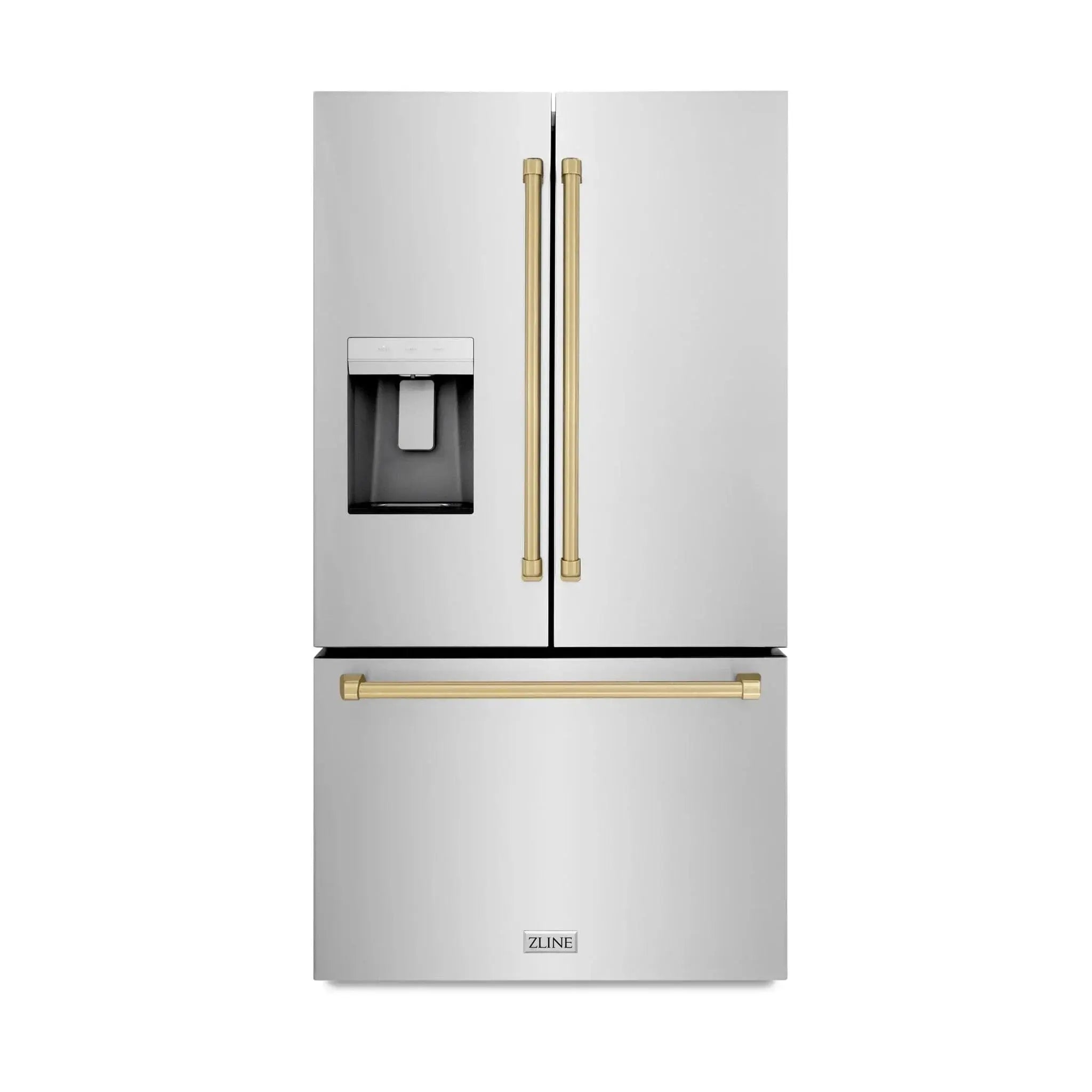 ZLINE 36" Refrigerator, Water, Ice Dispenser, Fingerprint Resistant, RSMZ-W-36-CB by Farmhouse Kitchen and Bath
