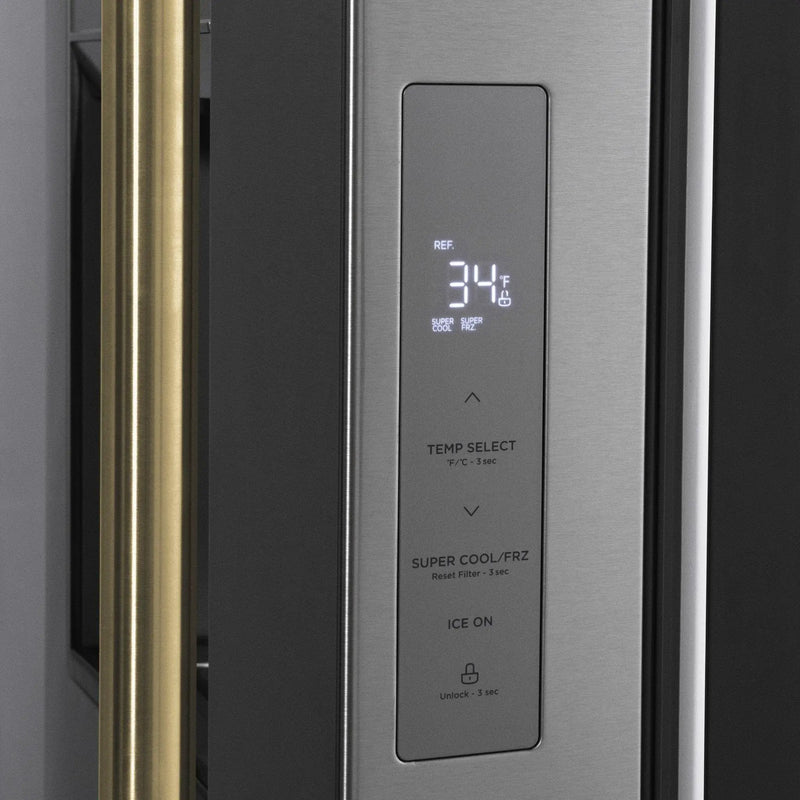 ZLINE 36" Refrigerator, Water, Ice Dispenser, Fingerprint Resistant, RSMZ-W-36-CB by Farmhouse Kitchen and Bath