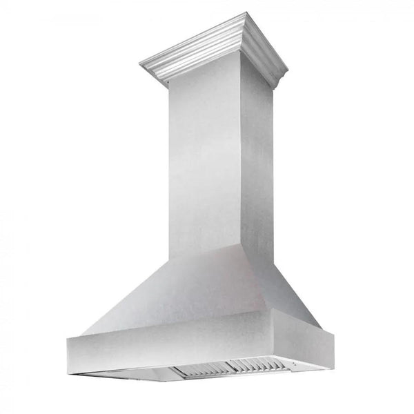 ZLINE 36" Snow Finish Stainless Range Hood with Snow Finish Shell, 8654SN-36, photo 2 of 11
