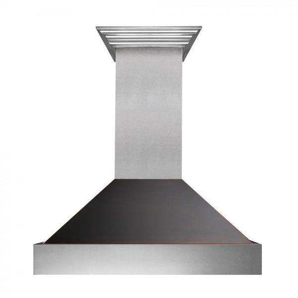 ZLINE 36" Snow Finish Wall Range Hood, Oil Rubbed Shell, 8654ORB-36