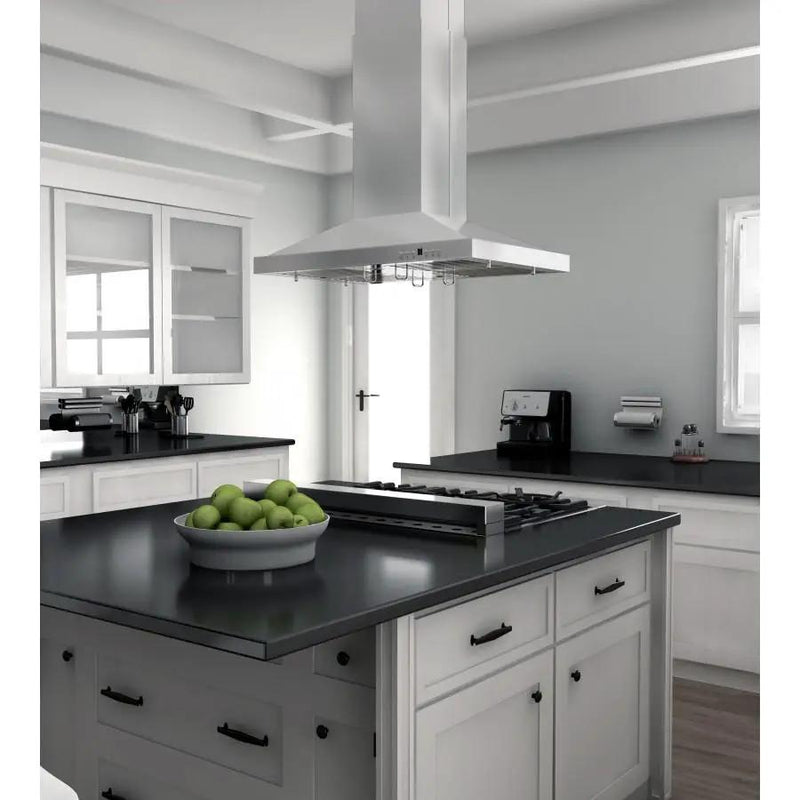 ZLINE 36" Stainless Steel Island Range Hood, GL2i-36 by Farmhouse Kitchen and Bath