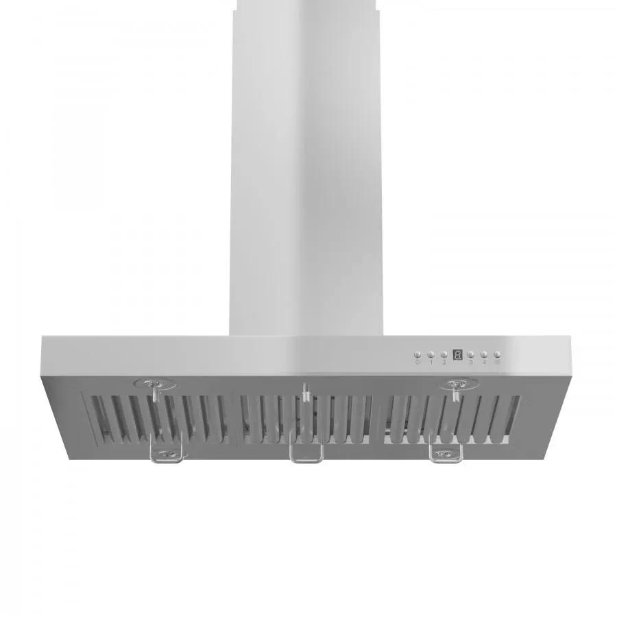ZLINE 36" Stainless Steel Island Range Hood, KE2i-36 by Farmhouse Kitchen and Bath