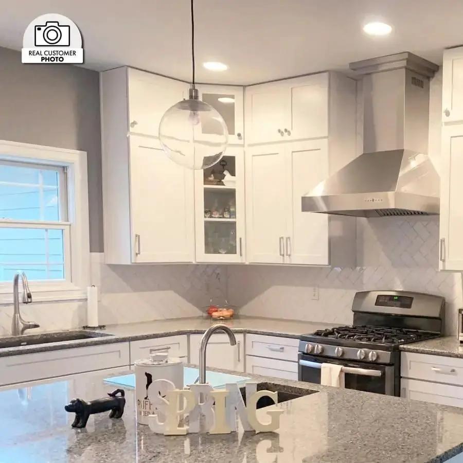 ZLINE 36" Stainless Steel Wall Range Hood 667-36 by Farmhouse Kitchen and Bath