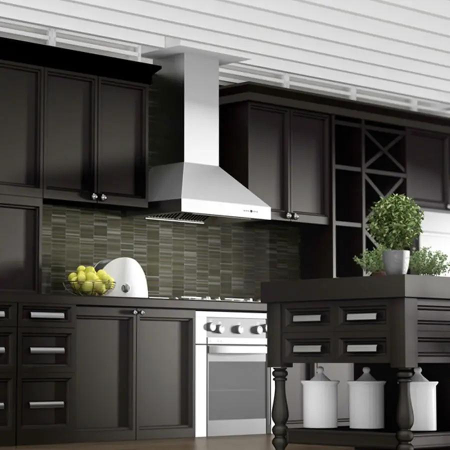 ZLINE 36" Stainless Steel Wall Range Hood, 697-36 by Farmhouse Kitchen and Bath