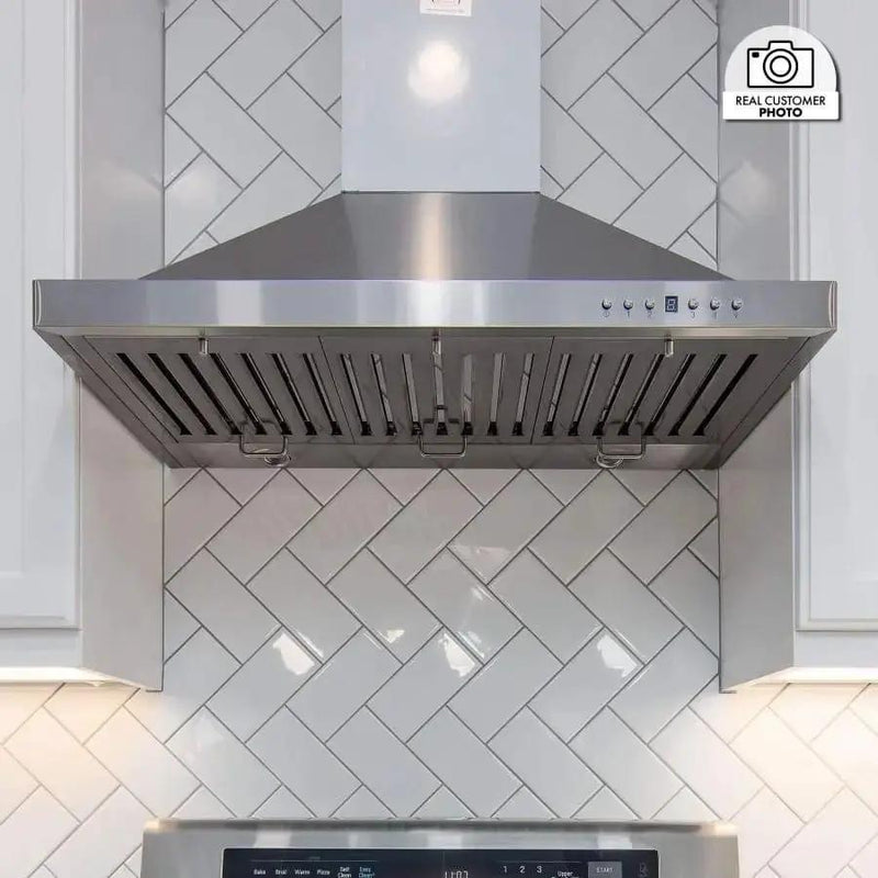 ZLINE 36" Stainless Steel Wall Range Hood KB-36 by Farmhouse Kitchen and Bath