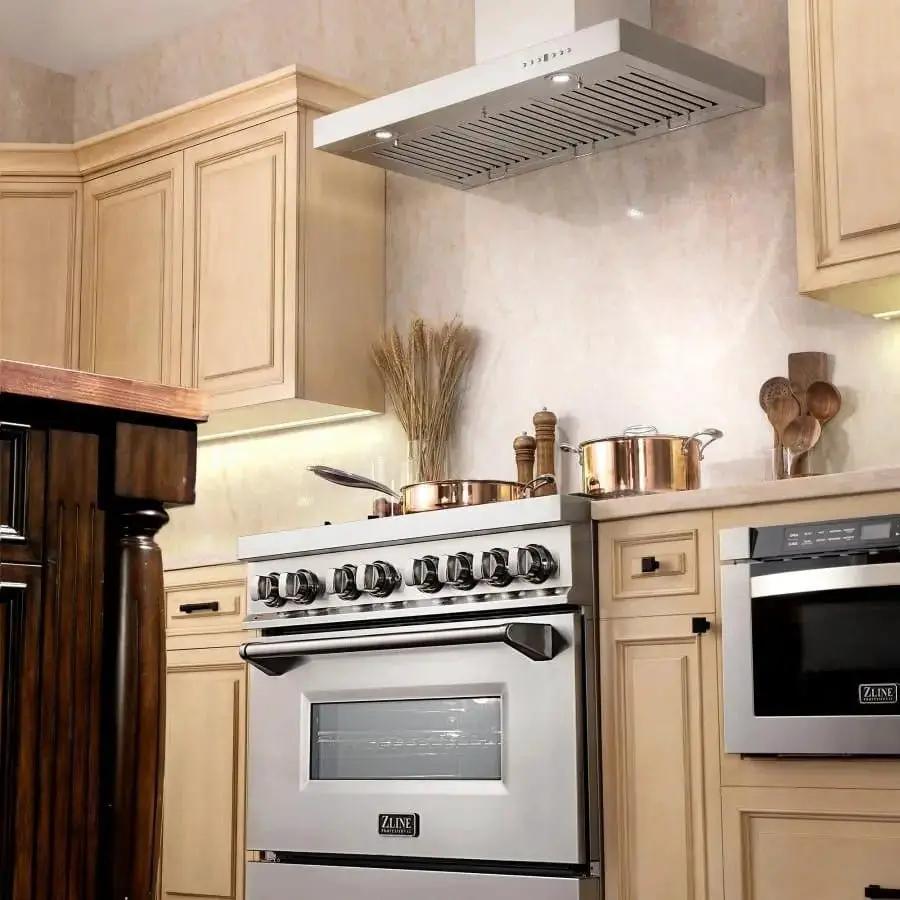 ZLINE 36" Stainless Steel Wall Range Hood KE-36 by Farmhouse Kitchen and Bath