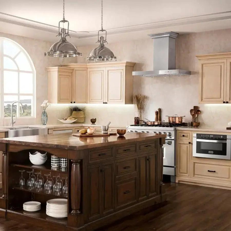 ZLINE 36" Stainless Steel Wall Range Hood KE-36 by Farmhouse Kitchen and Bath