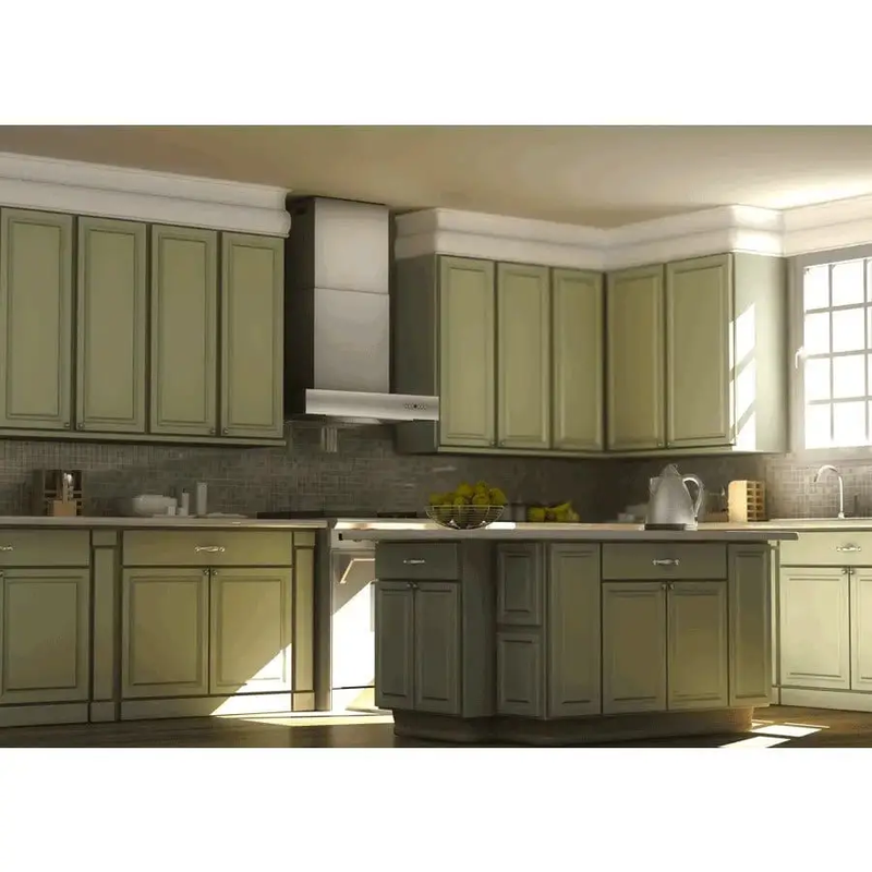 ZLINE 36" Stainless Steel Wall Range Hood, KECOM-36 by Farmhouse Kitchen and Bath