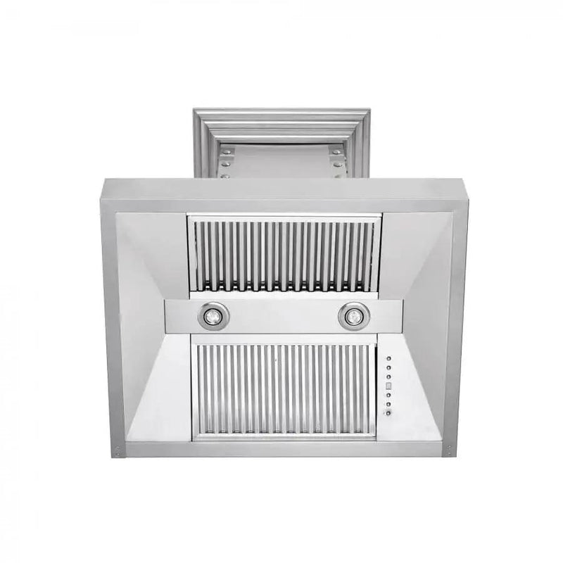 ZLINE 36" Stainless Wall Range Hood, 655-4SSSS-36 by Farmhouse Kitchen and Bath