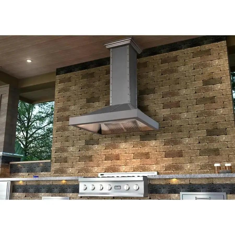 ZLINE 36" Stainless Wall Range Hood, 655-4SSSS-36 by Farmhouse Kitchen and Bath