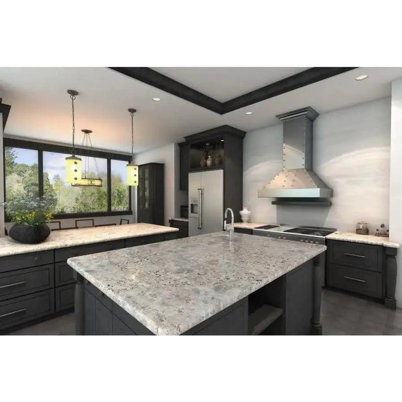 ZLINE 36" Stainless Wall Range Hood, 655-4SSSS-36 by Farmhouse Kitchen and Bath