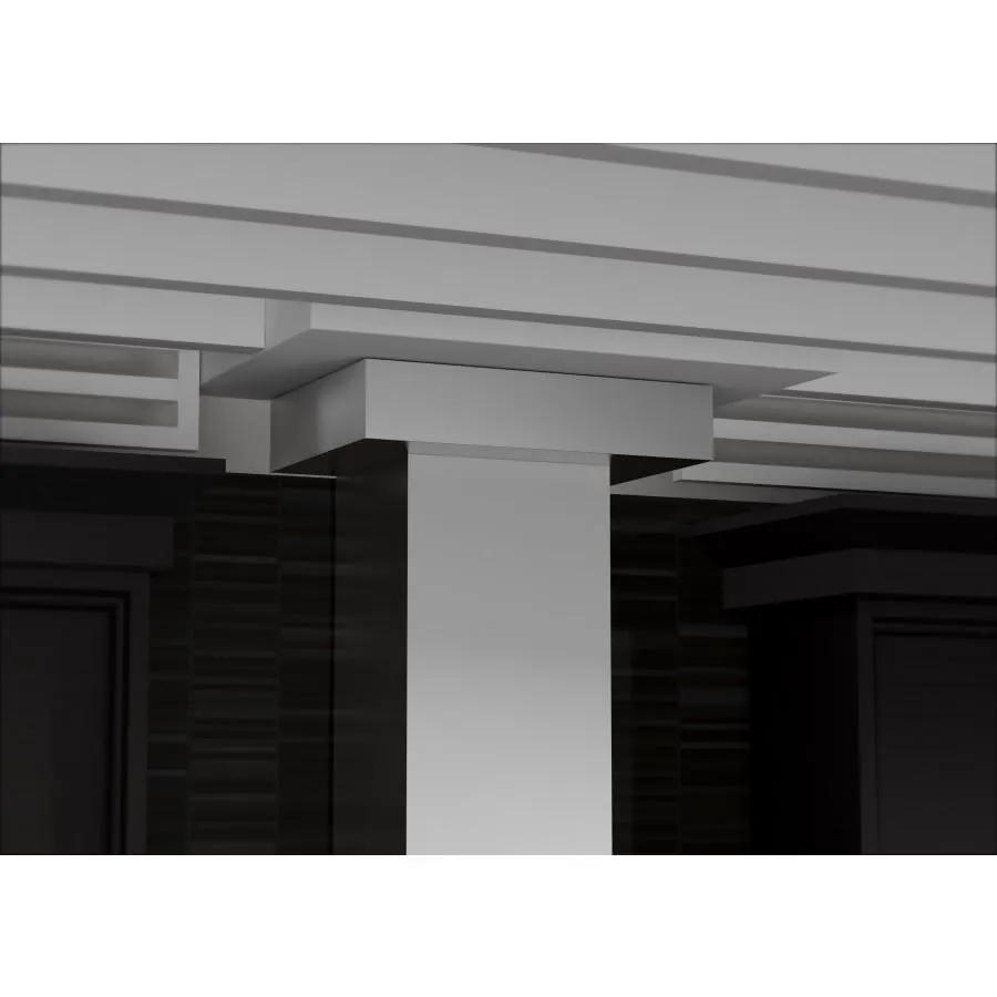 ZLINE 36" Stainless Wall Range Hood with Crown Molding, KECRN-36 by Farmhouse Kitchen and Bath