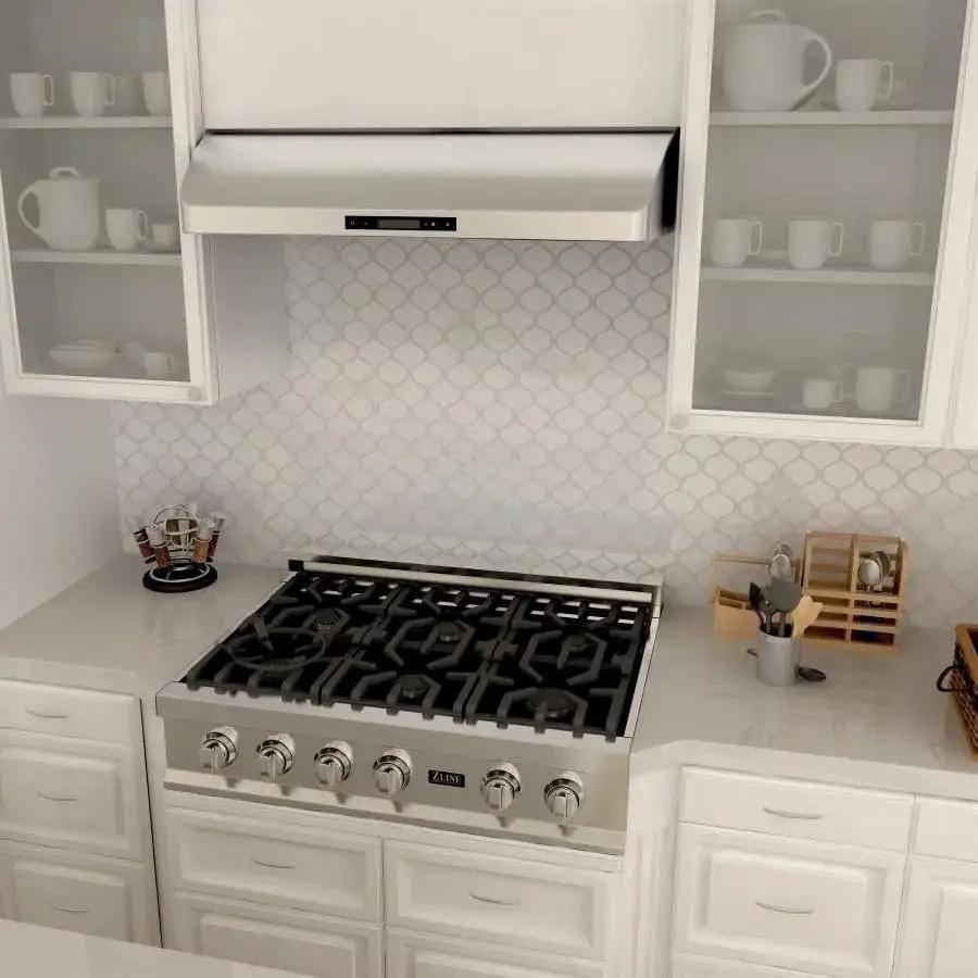 ZLINE 36" Under Cabinet Stainless Steel Range Hood 621-36 by Farmhouse Kitchen and Bath