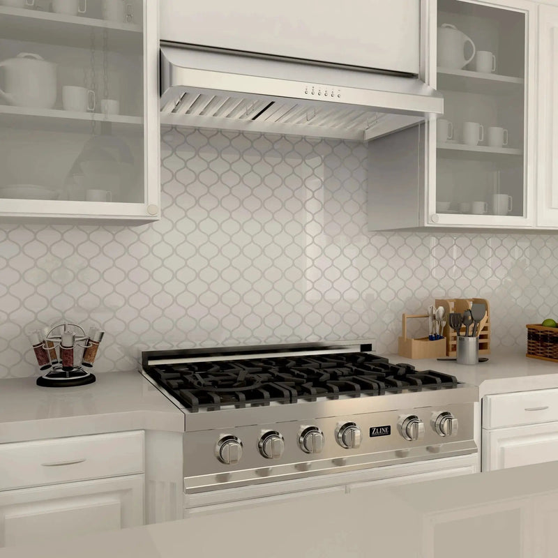 ZLINE 36" Under Cabinet Stainless Steel Range Hood 623-36 by Farmhouse Kitchen and Bath