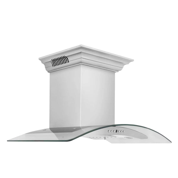 ZLINE 36" Wall Mount Range Hood, Bluetooth Speakers, KN4CRN-BT-36