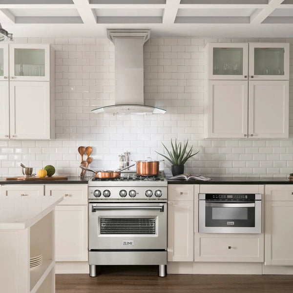 ZLINE 36" Wall Mount Range Hood, Bluetooth Speakers, KN4CRN-BT-36, photo 2 of 10