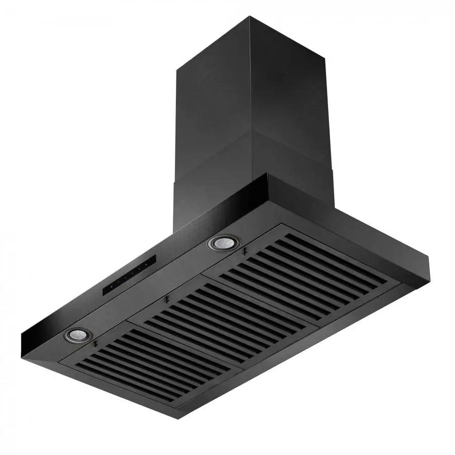ZLINE 36" Wall Mount Range Hood, BSKEN-36, Black Stainless Steel by Farmhouse Kitchen and Bath