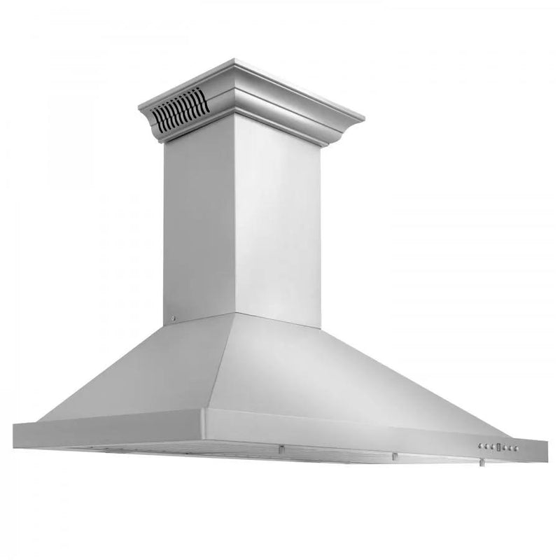 ZLINE 36" Wall Range Hood, Built-in CrownSound® Bluetooth Speakers, KBCRN-BT-36 by Farmhouse Kitchen and Bath