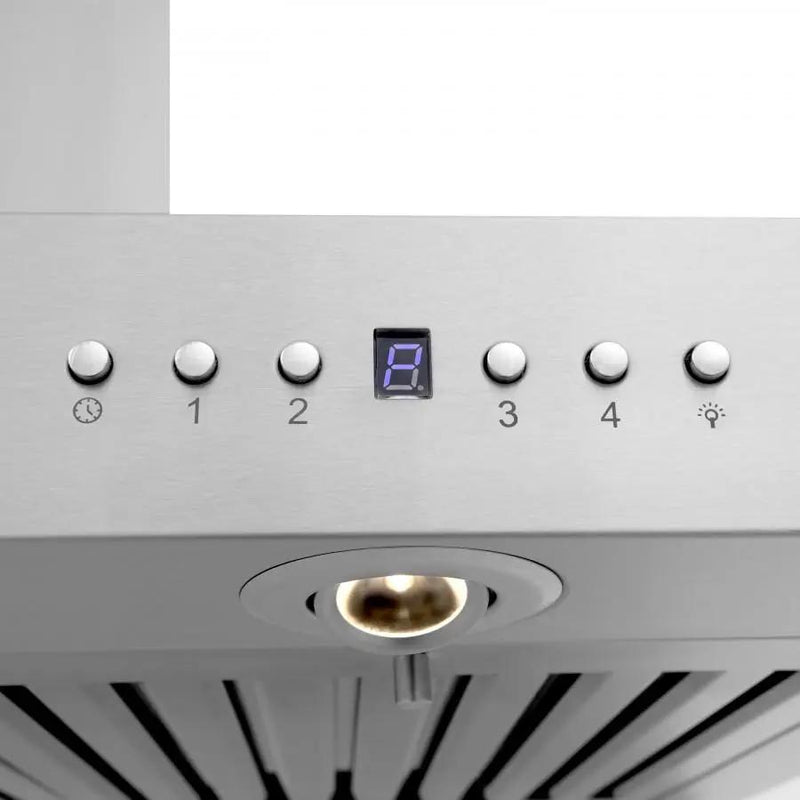 ZLINE 36" Wall Range Hood, Built-in CrownSound® Bluetooth Speakers, KECRN-BT-36 by Farmhouse Kitchen and Bath