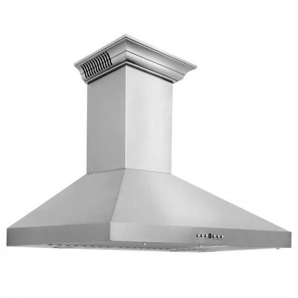 ZLINE 36" Wall Range Hood, Built-in CrownSound® Bluetooth Speakers, KL3CRN-BT-36