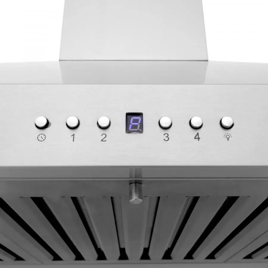 ZLINE 36" Wall Range Hood, Built-in CrownSound® Bluetooth Speakers, KL3CRN-BT-36 by Farmhouse Kitchen and Bath