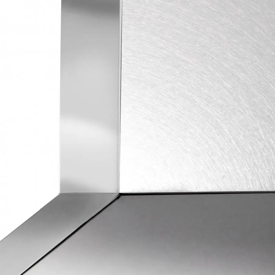 ZLINE 36" Wall Range Hood, DuraSnow Stainless, Mirror Accents, 655MR-36 by Farmhouse Kitchen and Bath