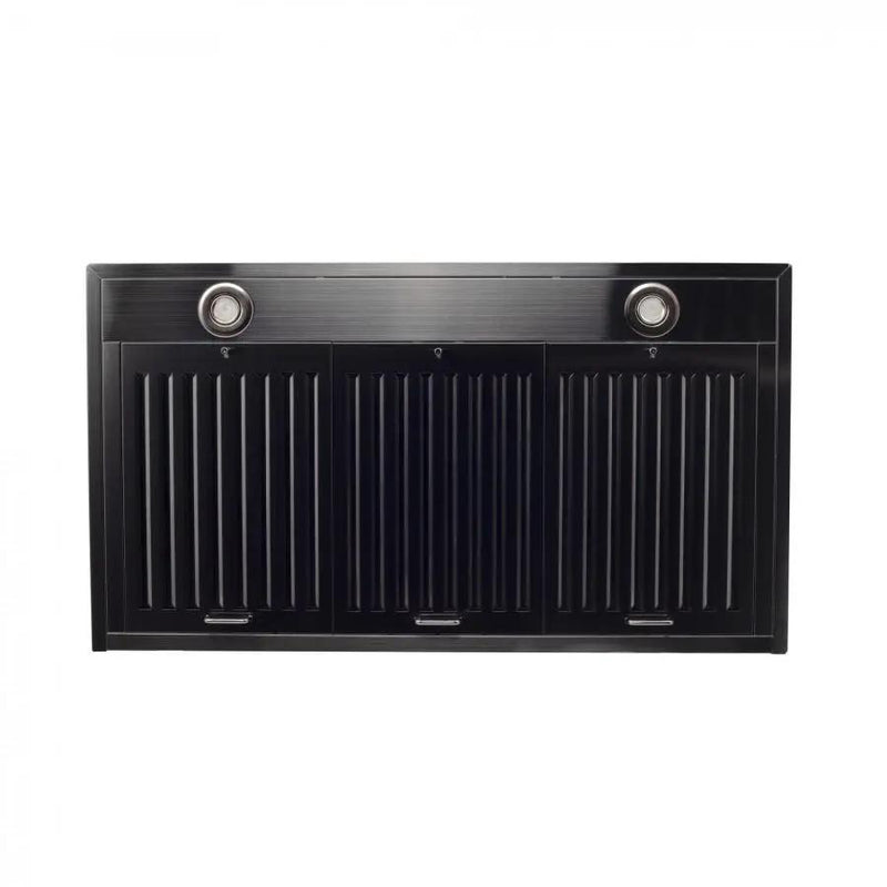 ZLINE 36" Wall Range Hood in Black Stainless Steel, BSKBN-36 by Farmhouse Kitchen and Bath