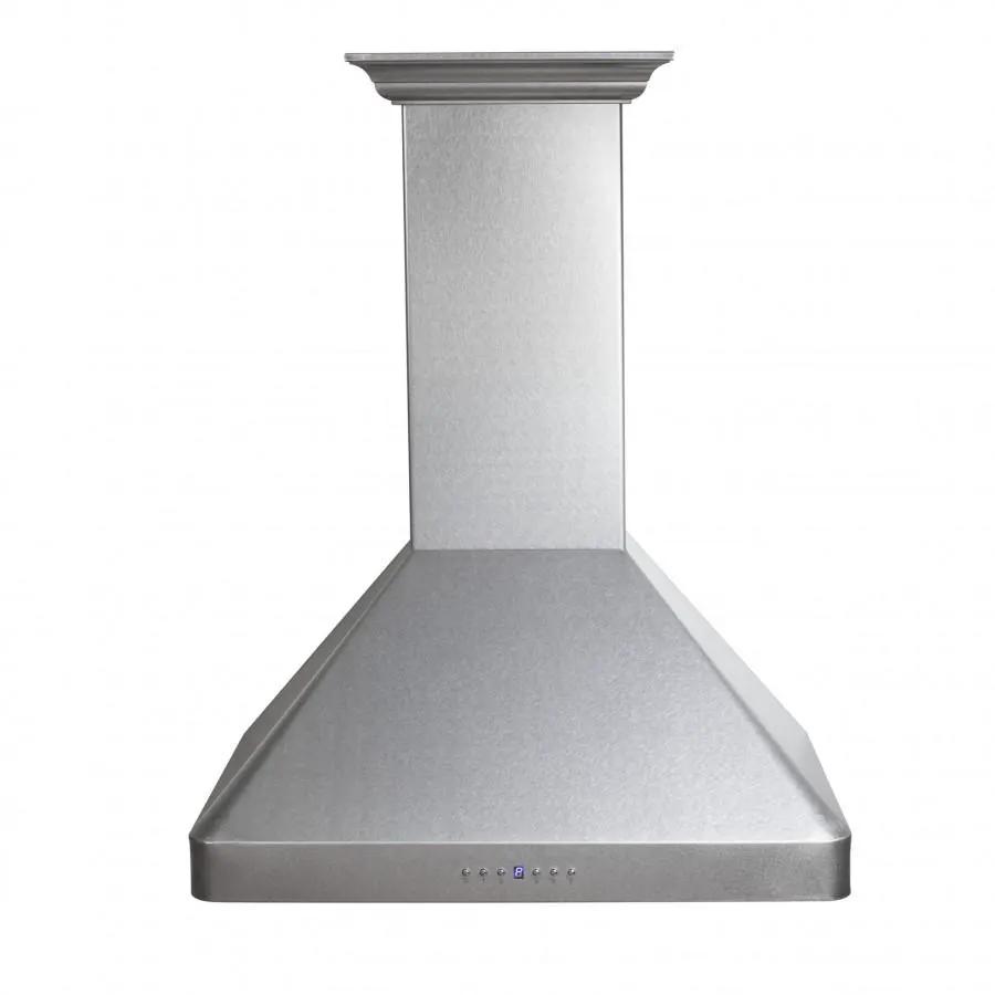 ZLINE 36" Wall Range Hood, Snow Finished, Stainless Steel, 8KF2S-36 by Farmhouse Kitchen and Bath