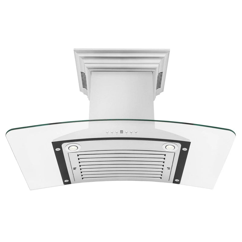 ZLINE 36" Wall Range Hood, Stainless, Bluetooth Speakers, KNCRN-BT-36 by Farmhouse Kitchen and Bath