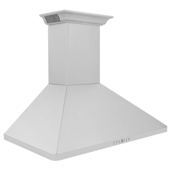 ZLINE 36" Wall Range Hood, Stainless, CrownSound Speakers, KF1CRN-BT-36