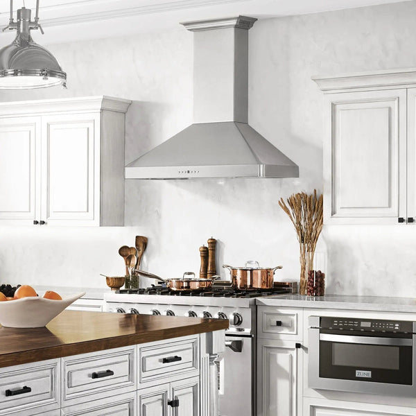ZLINE 36" Wall RangeHood, Stainless, CrownSound Speakers, KF2CRN-BT-36, photo 2 of 11