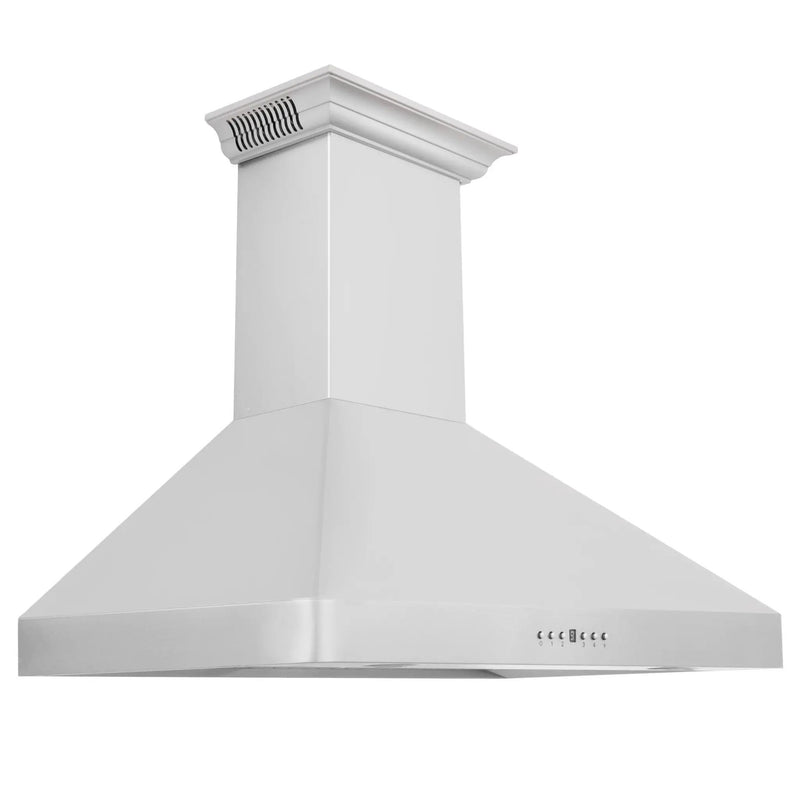 ZLINE 36" Wall RangeHood, Stainless, CrownSound Speakers, KF2CRN-BT-36 by Farmhouse Kitchen and Bath