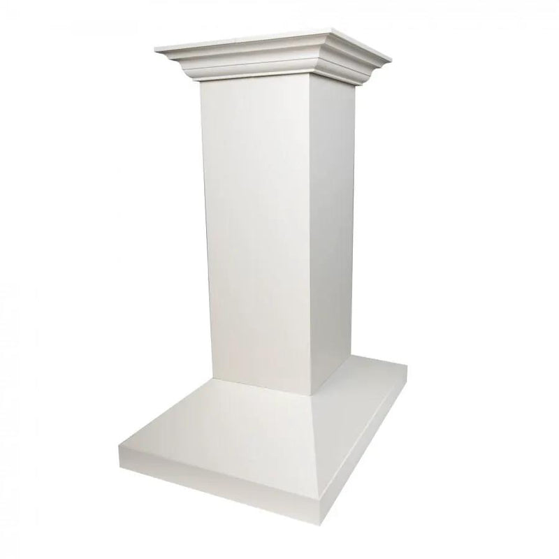 ZLINE 36" Wooden Island Range Hood in Cottage White, KBiTT-36 by Farmhouse Kitchen and Bath