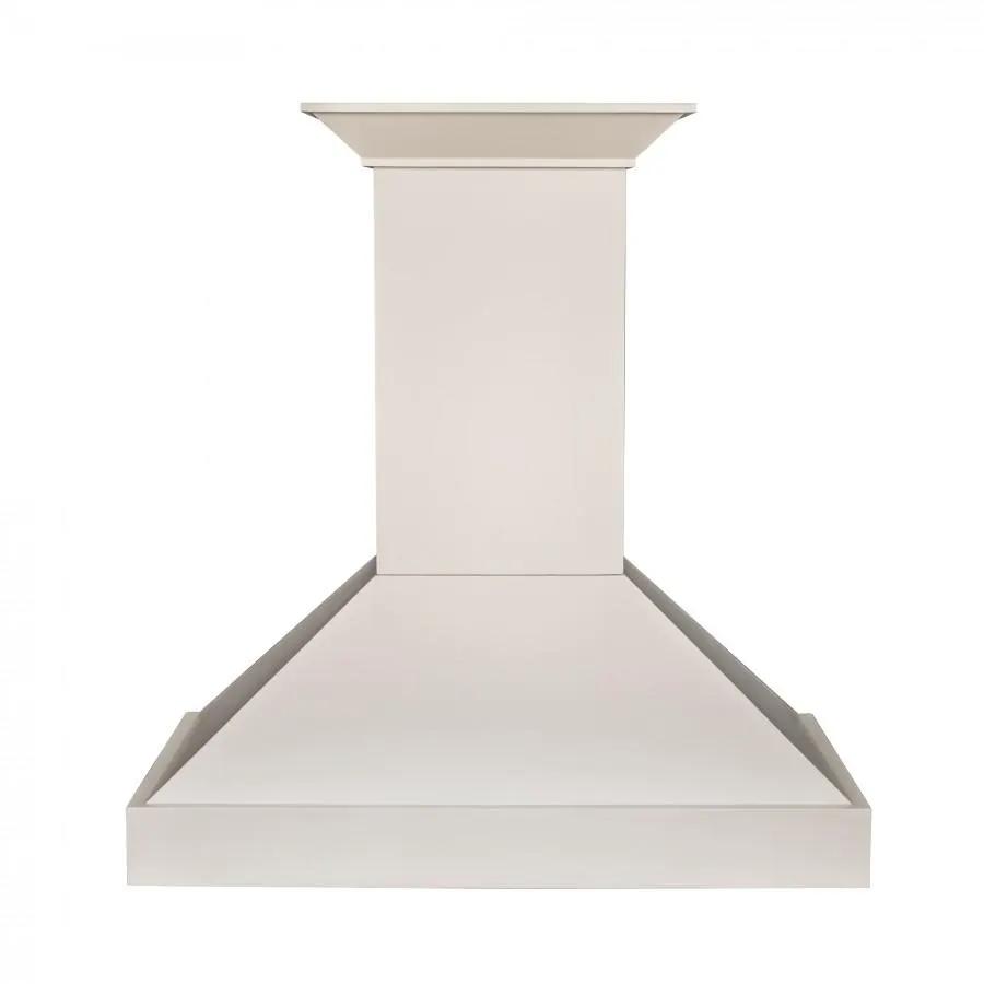 ZLINE 36" Wooden Wall Range Hood, Cottage White, KBTT-36 by Farmhouse Kitchen and Bath