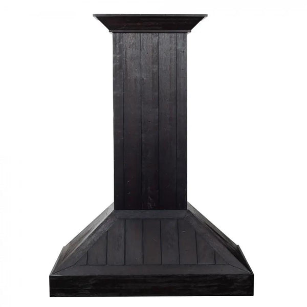 ZLINE 36" Wooden Wall Range Hood, Rustic Dark, KPDD-36, photo 2 of 8