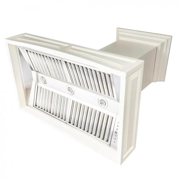 ZLINE 36" Wooden Wall Range Hood with Crown Molding, 321TT-36, photo 2 of 8
