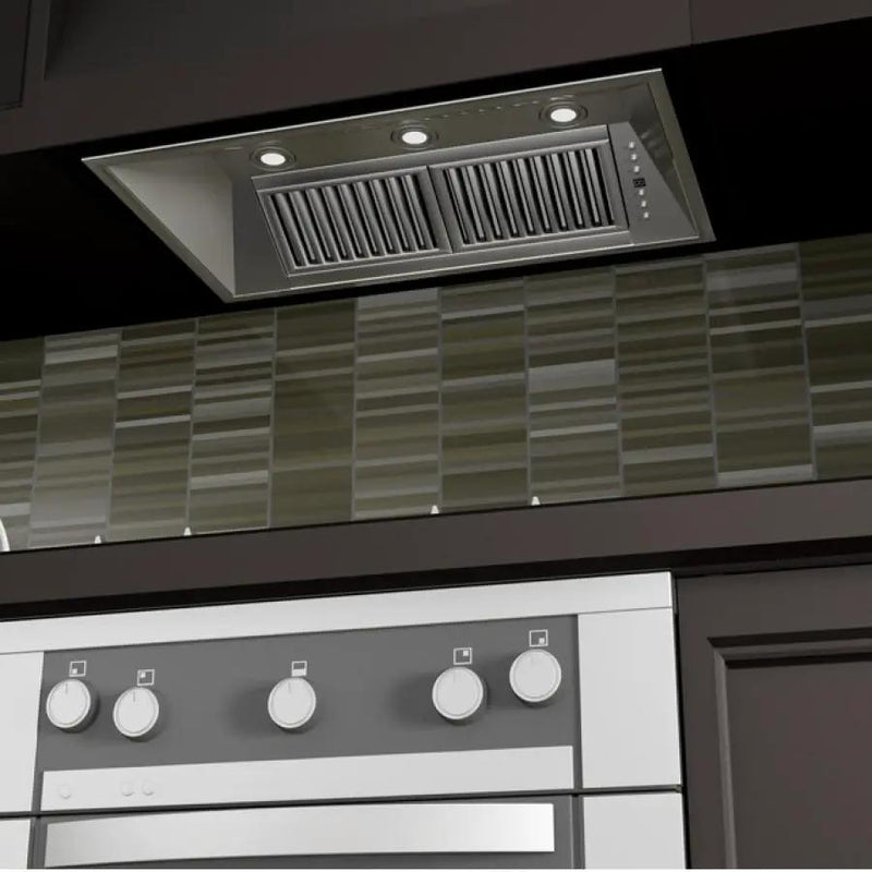 ZLINE 40" Stainless In/Outdoor Under Cabinet RangeHood Insert, 721-304-40 by Farmhouse Kitchen and Bath